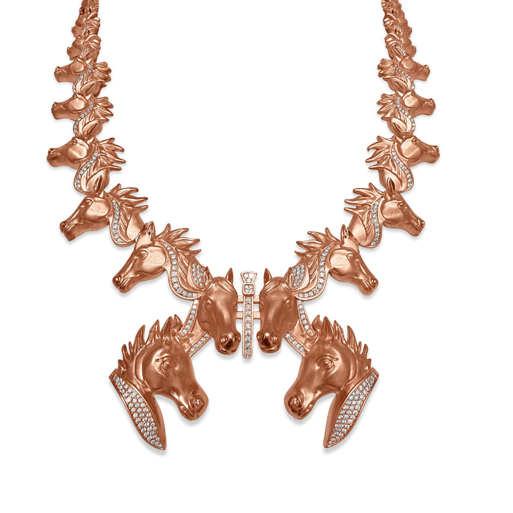 Etalon Necklace – Rose Gold