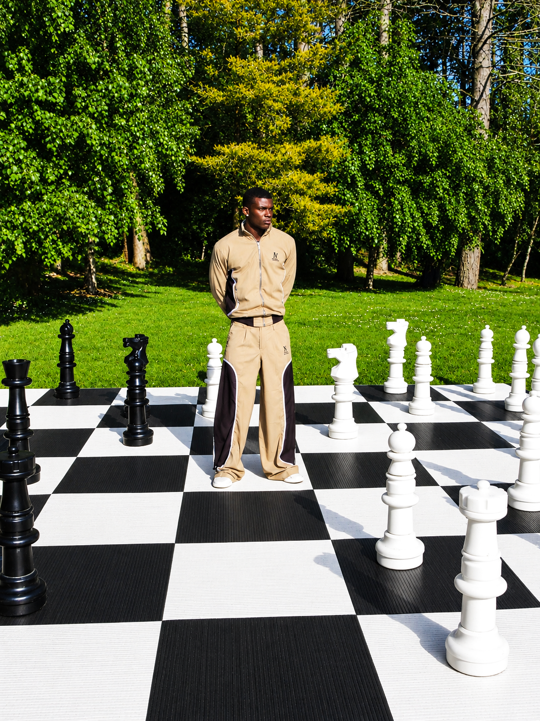 Imaan Vouge campaign - chess board